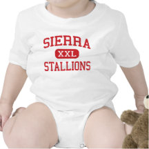 Sierra - étalons - haute - Colorado Springs T-shirt