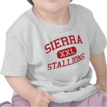 Sierra - étalons - haute - Colorado Springs T-shirt