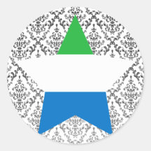 Sierra+Étoile de leone Adhésifs Ronds