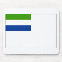 Sierra Leone Naval Ensign Mousepads