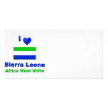 Sierra Leone Photocarte Personnalisée