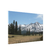 Sierra Nevada Mountains Canvas Print
