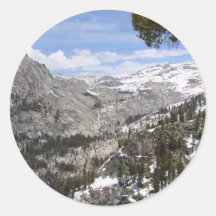 Sierras de montagnes autocollants