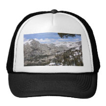 Sierras de montagnes casquettes