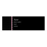 Siesta Motel Skinny Business Card