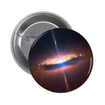 sig10-012 disc around a bright baby star pinback button