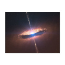 sig10-012 disc around a bright baby star post cards