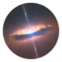 sig10-012 disc around a bright baby star sticker