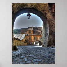 Sighisoara - Dracula's Birthplace Medieval city Poster