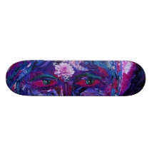 Sight – Magenta & Violet Inner Vision Skate Board Deck