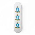 Sigma Chi Crest Logo Skate Board Deck