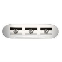 Sigma Nu Flag Grey Skateboards
