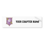 Sigma Pi Shield 2-Colour Bumper Sticker
