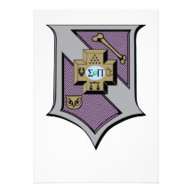 Sigma Pi Shield 4-Colour Announcement