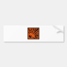 Sign Explosion Products & Designs! Bumper Sticker