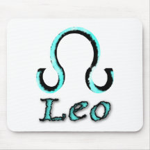 sign.leo mouse pad
