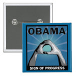 Sign of Progress Pin