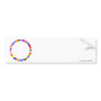 Signal Flags Ring Bumper Sticker