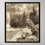 Signal Rock Elk Canyon Black Hills SD 1890 Print