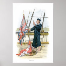Signalisation royale de marin de marine posters