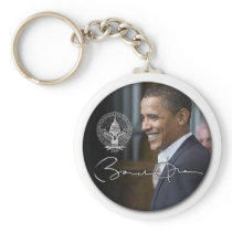 Signature Obama Keychain