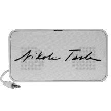 Signature of Electricity Genius Nikola Tesla Travelling Speaker