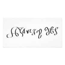 Signature of King Henry VIII of England Custom Photo Card