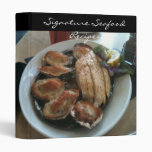 Signature Seafood Recipe Binder