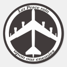 Signe de paix B-52 Adhésifs