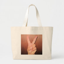 Signe de paix sac