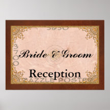 Signe de réception - paysage posters