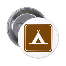 Signe de route de camping badges