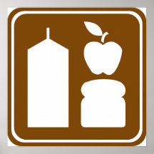 Signe de route d'épicerie posters