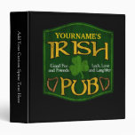 Signe irlandais personnalisé de Pub