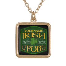 Signe irlandais personnalisé de Pub Pendentifs