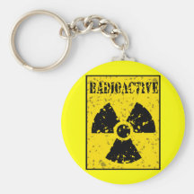 SIGNE RADIOACTIF GRAP du SYMBOLE radioactive-4 D'A Porte-clef