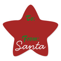 Signed by Santa! Stickers