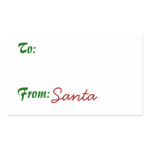 Signed by Santa! Stickers