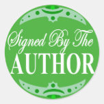 Signed By The Author Sticker