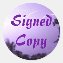 Signed Copy - Round Stickers (28)