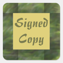 Signed Copy - Square Stickers (11)
