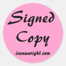 Signed Copy with URL Stickers
