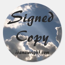 Signed Copy with URL Stickers