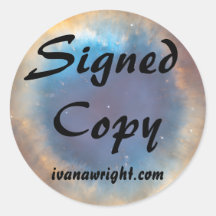 Signed Copy with URL Stickers