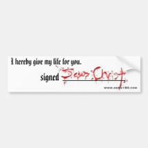 Signed Series Bumper Sticker
