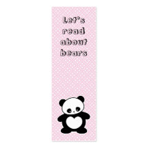 Signet de panda de Kawaii Carte De Visite