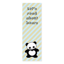 Signet de panda de Kawaii Modèles De Cartes De Visite