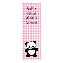 Signet de panda de Kawaii Modèles De Cartes De Visite