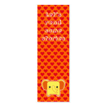 Signet d'éléphant de Kawaii Carte De Visite