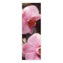 Signet floral tropical hawaïen modèles de cartes de visite